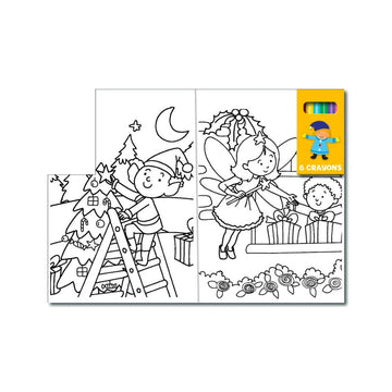 Christmas Elves & Fairies: Colouring & Activity